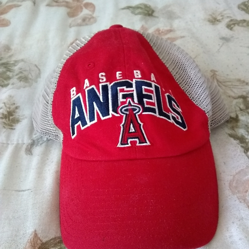 Anaheim Angles of Los Angeles trucker snapback